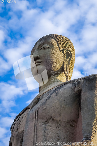 Image of Buddha in Wat Chaiwatthanaram temple, Ayutthaya, Thailand