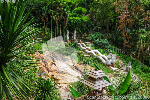 Image of Wat Palad temple buildings, Chiang Mai, Thailand