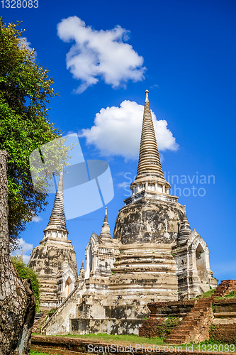 Image of Wat Phra Si Sanphet temple, Ayutthaya, Thailand