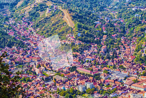 Image of Brasov cityscape in summer