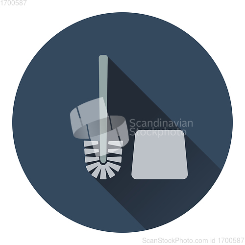 Image of Toilet brush icon