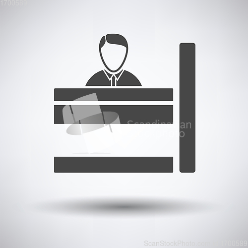 Image of Bank clerk icon