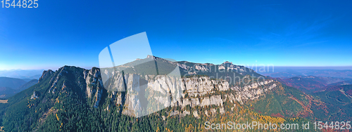 Image of Autumn mountain panorama