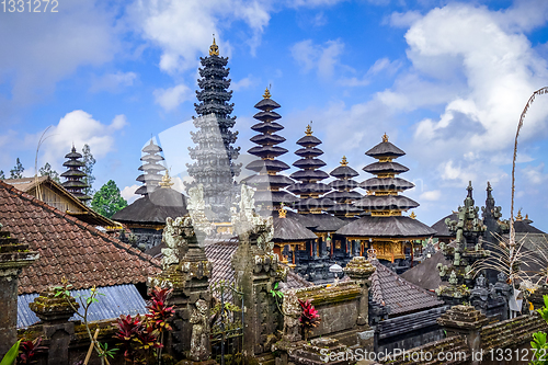 Image of Pura Besakih temple on mount Agung, Bali, Indonesia