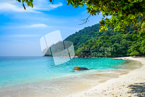 Image of Turtle Beach, Perhentian Islands, Terengganu, Malaysia