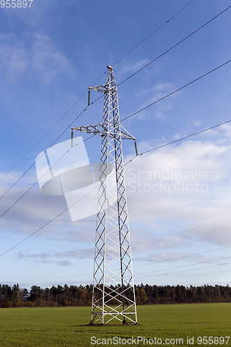 Image of Blue sky, close-up