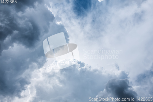 Image of bad weather storm clouds