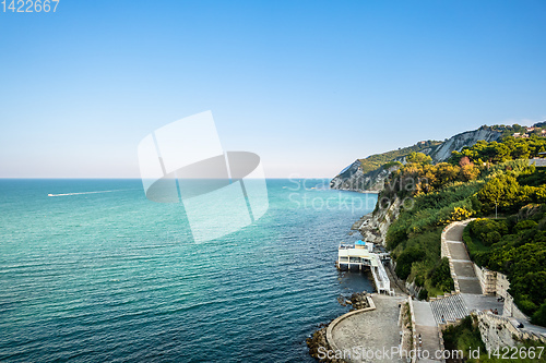 Image of view to the sea at Ancona, Italy