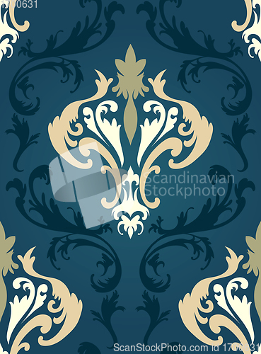 Image of Damask seamless pattern