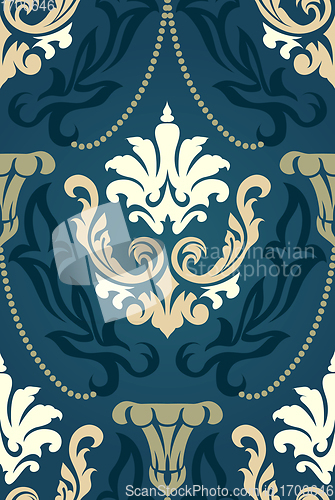 Image of Damask seamless pattern