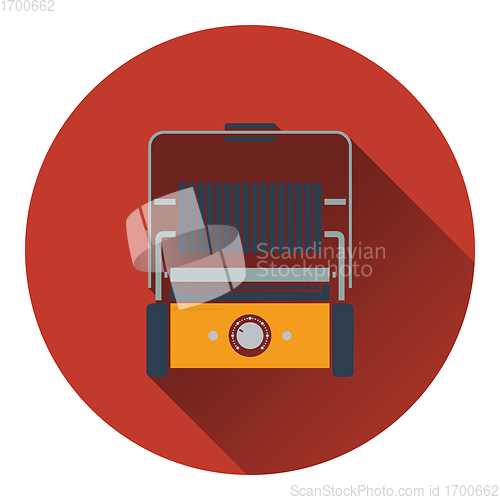 Image of Kitchen electric grill icon