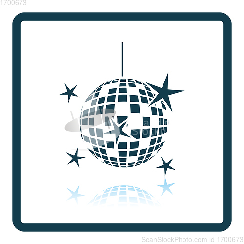 Image of Night clubs disco sphere icon