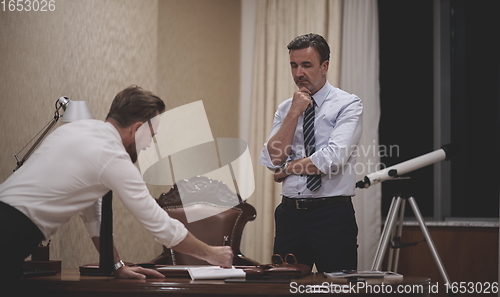 Image of corporate business team on meeting