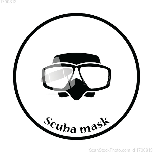 Image of Icon of scuba mask 