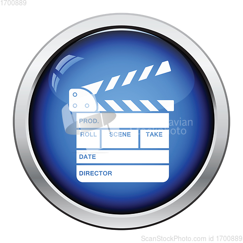 Image of Movie clap board icon