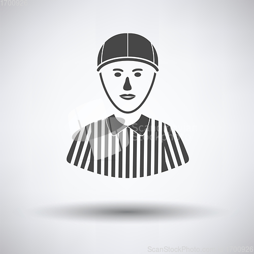 Image of American football referee icon