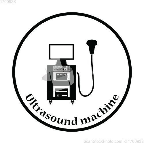 Image of Ultrasound diagnostic machine icon