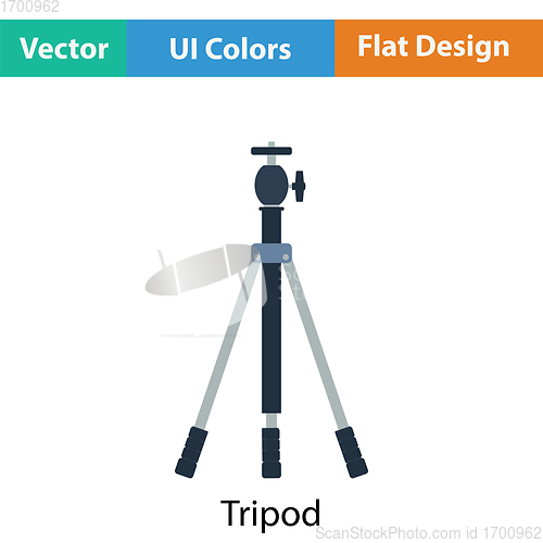 Image of Icon of photo tripod