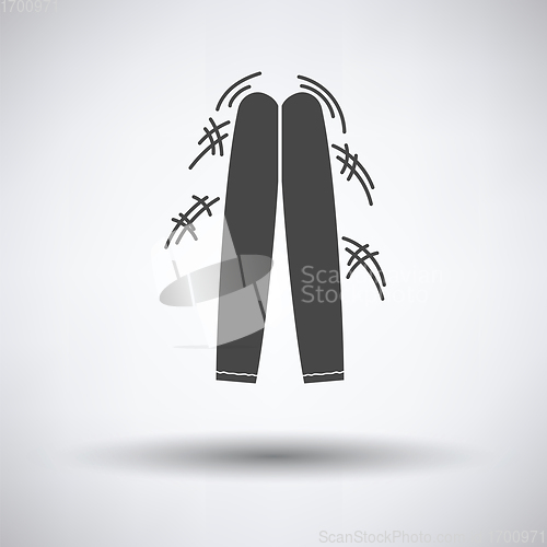 Image of Football fans clapping sticks icon