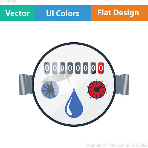 Image of Water meter icon