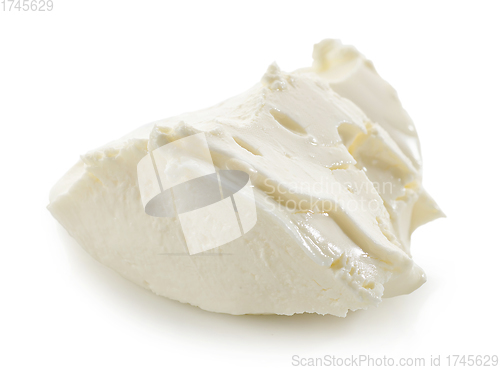 Image of piece of cream cheese