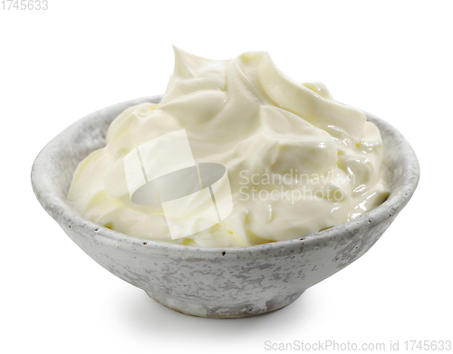 Image of bowl of whipped cream cheese