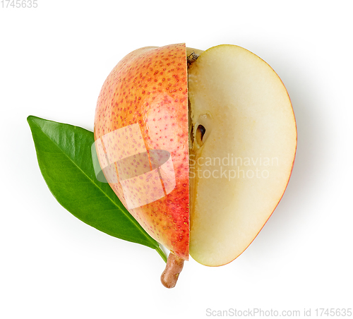 Image of fresh ripe pear