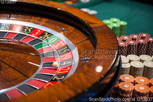 Image of Casino, gambling and entertainment concept