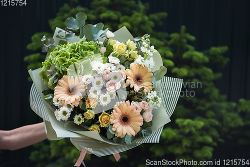 Image of beauty wedding bouquet