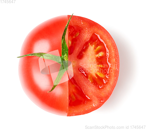 Image of fresh juicy tomato