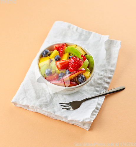 Image of bowl of fruit salad