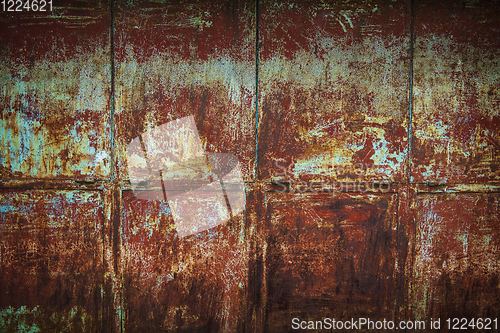 Image of Rusty metal texture background.