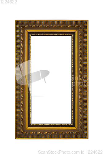 Image of Wooden painted picture frame