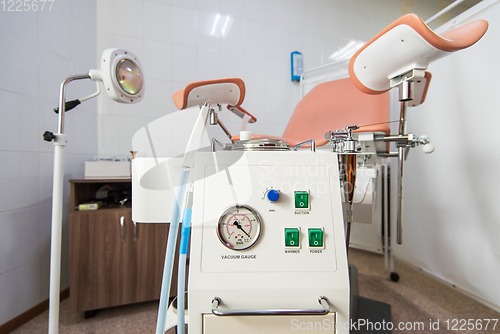 Image of Gynecological cabinet in modern clinic