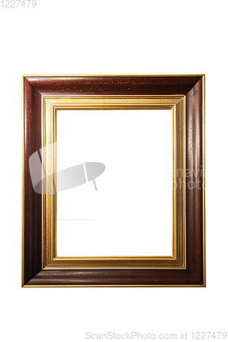 Image of Wooden painted picture frame