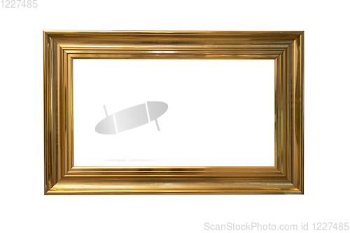 Image of Wooden painted picture frame