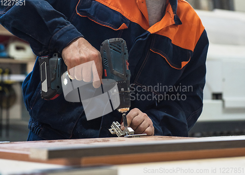 Image of Furniture production concept