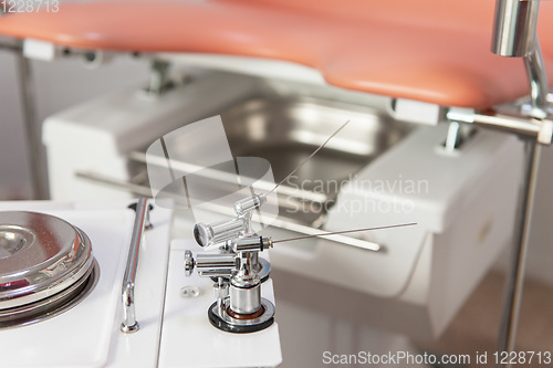 Image of Gynecological cabinet in modern clinic