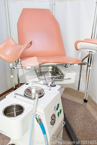 Image of Gynecological cabinet in modern clinic