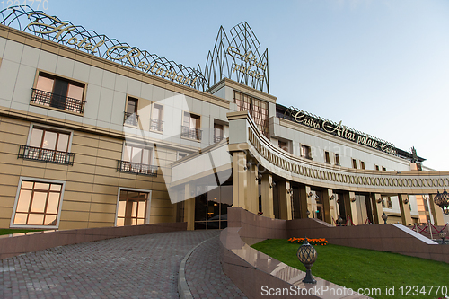 Image of Casino in one of the gambling zone Siberian coin. Altaiskiy Krai. Western Siberia. Russia