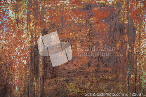 Image of Rusty metal texture background.