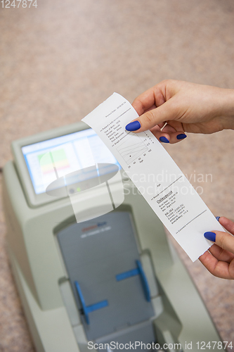 Image of Checking the osteoporosis