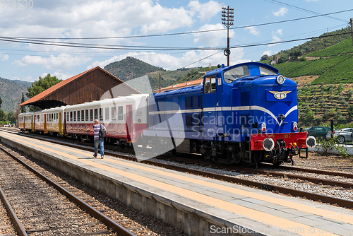 Image of Historic train on Tua\'s Train Station