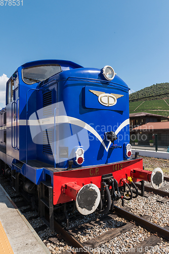 Image of Historic train on Tua\'s Train Station