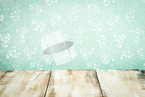 Image of Wooden table top