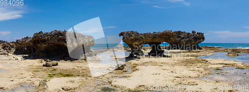 Image of rocky beach in Antsiranana, Diego Suarez, Madagascar