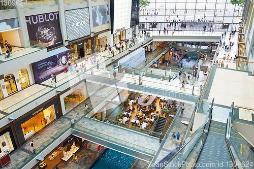 Image of  Shopping center Marina Bay Singapore