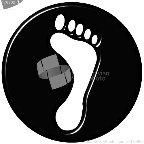 Image of The black foot of rejection