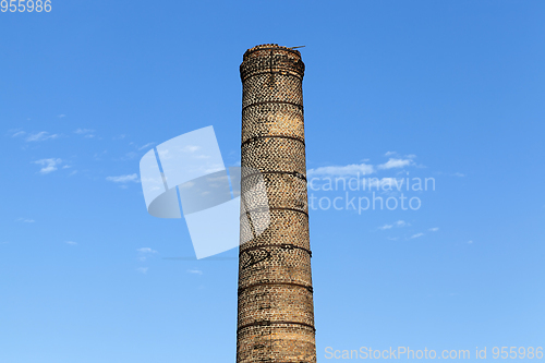 Image of broken brick pipe