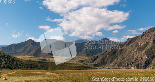 Image of landscape Altai mountains. Siberia, Russia